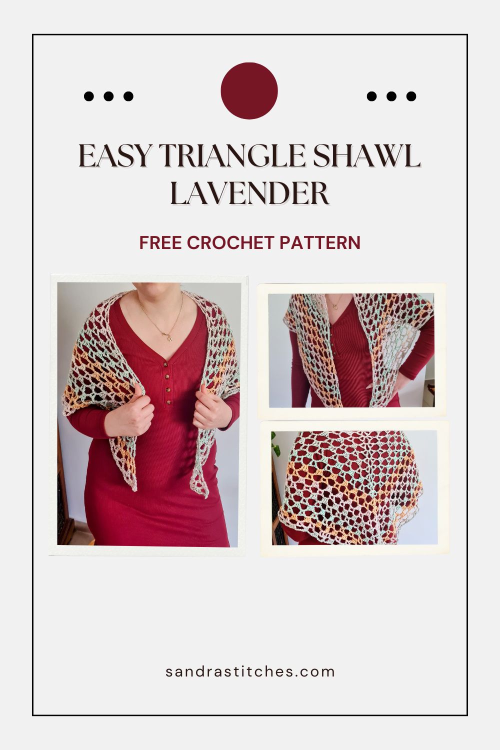 free lavender shawl pattern