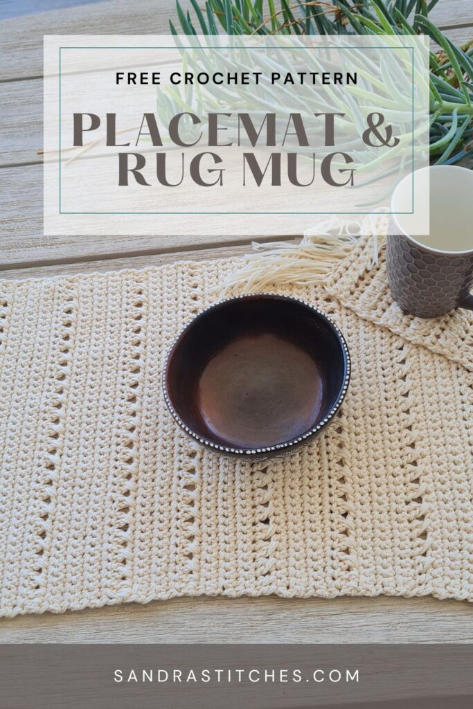 placemat and rugmug pattern