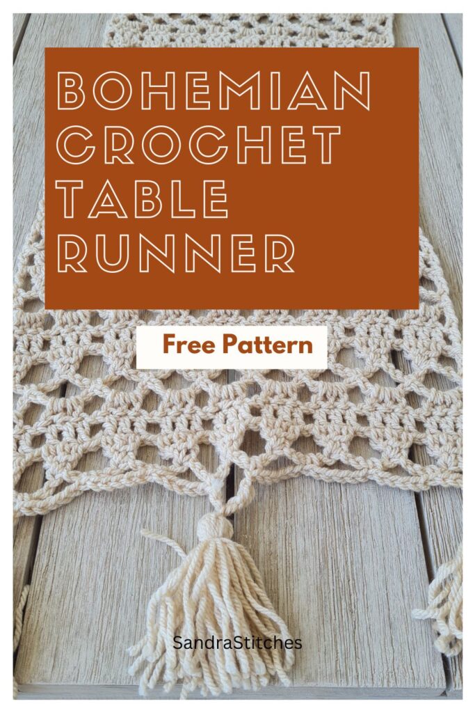 naples- crochet table runner free pattern