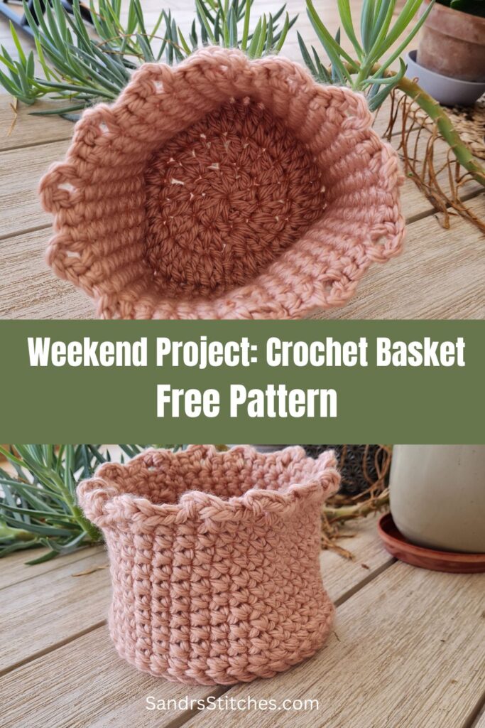 crochet basket rosy pattern