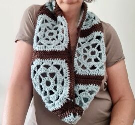 adriene infinity scar crochet pattern 1