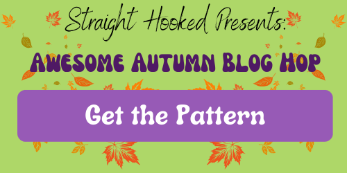 Awesome Autumn Pattern Button