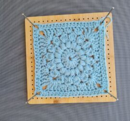 wet blocking crochet (3)