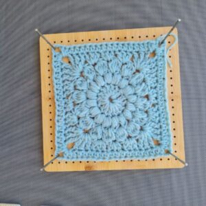 wet blocking crochet (3)