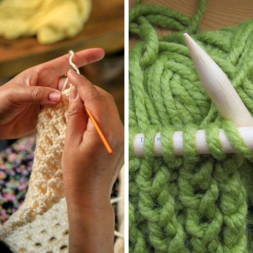 crochet vs knitting