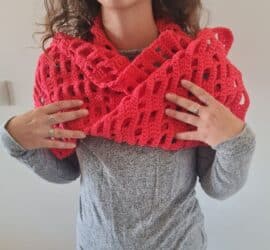 post photo- charts (600X600) peace scarf free crochet pattern