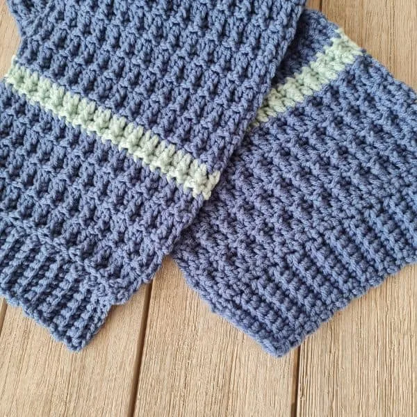 winter mens crochet scarf free pattern 7