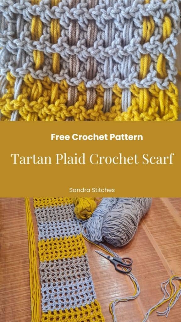 Sunset crochet scarf free pattern (4)