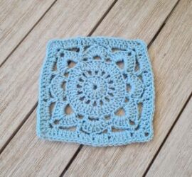 willow granny square tutorial