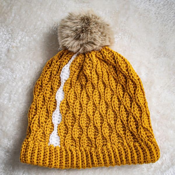 FUTY- May almond stitch beanie