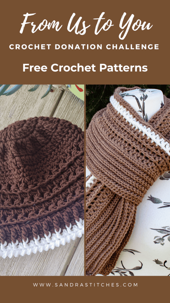 choco hat + scarf March 2025
