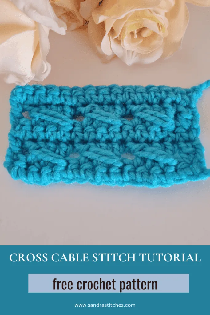 cross cable stitch video tutorial
