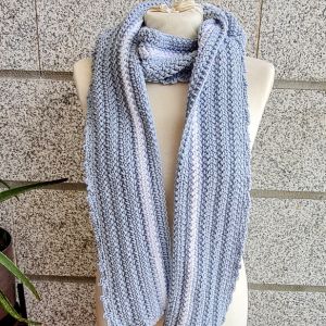 from us to you crochet donation challenge 2025- ice cold scarf (2)