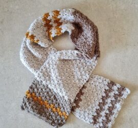 post photo- charts (600X600) mocha latte scarf