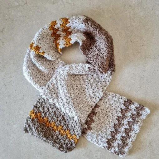 post photo- charts (600X600) mocha latte scarf