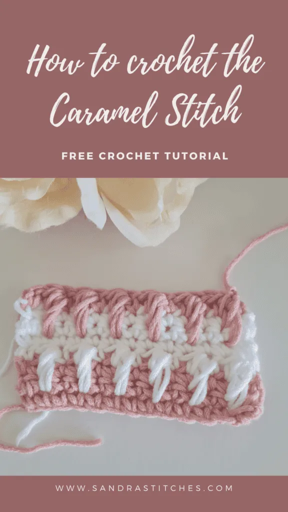 caramel crochet stiitch tutorial 2