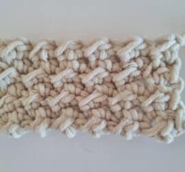 crunch stitch tutorial