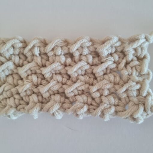 crunch stitch tutorial