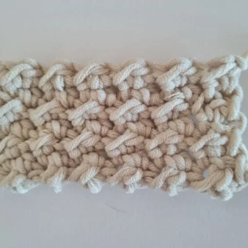 crunch stitch tutorial