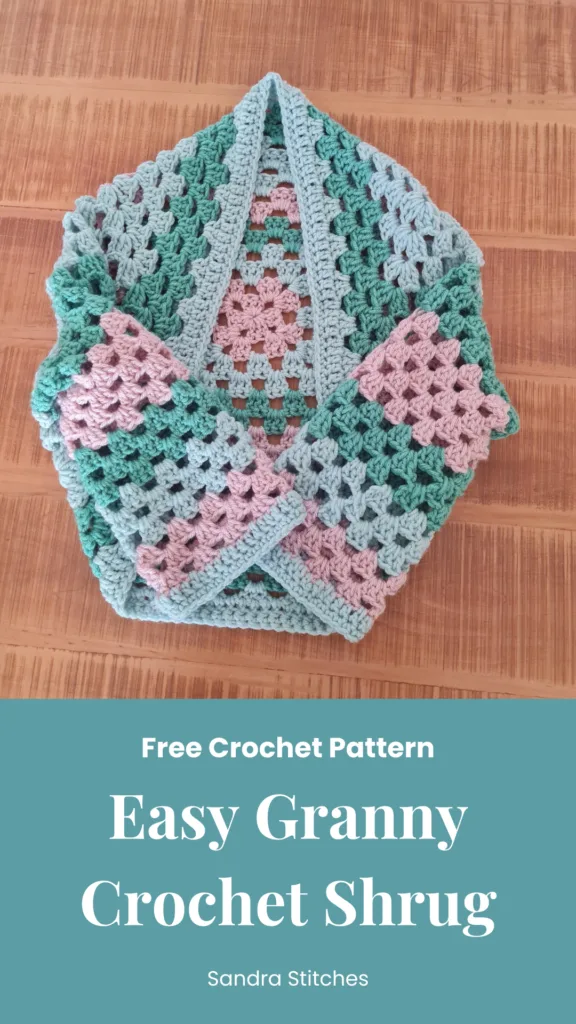granny shrug crochet free pattern (2)