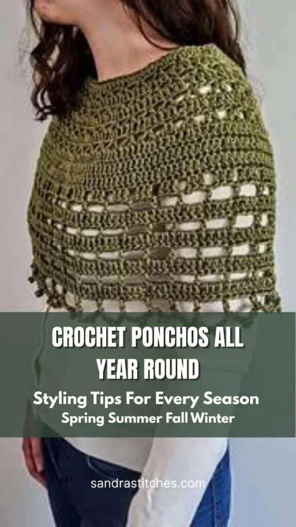 How to Style Triangle Ponchos