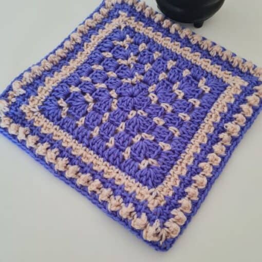 Xmix crochet square 1