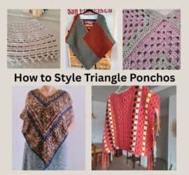 post photo- charts (600X600)how to style triangle ponchos