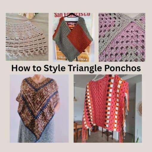 post photo- charts (600X600)how to style triangle ponchos