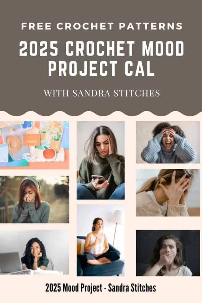 2025 crochet mood project CAL