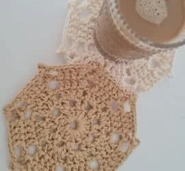Spring Coasters Crochet Collection bloom