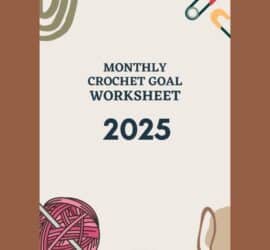 crochet goal tracker