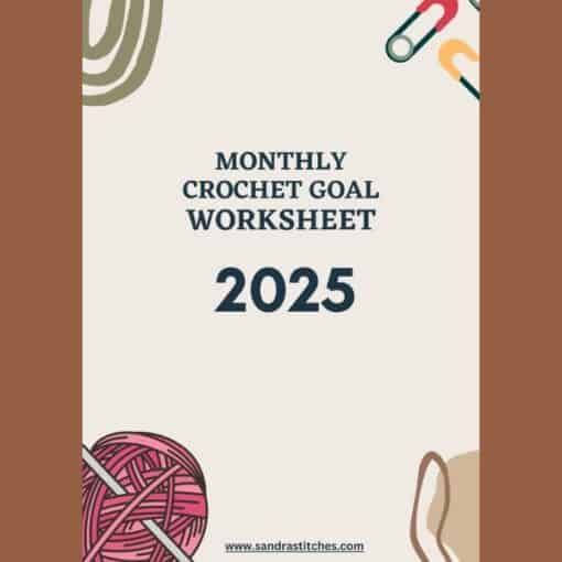 crochet goal tracker