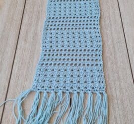 shore table runner free crochet pattern 1