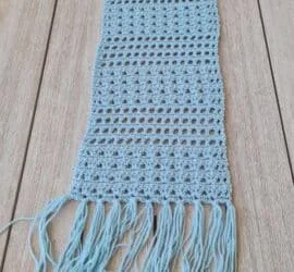 shore table runner free crochet pattern 1