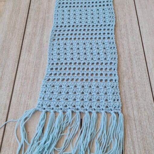 shore table runner free crochet pattern 1
