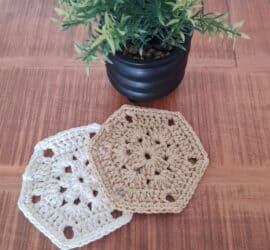 coaster free pattern CAL echo