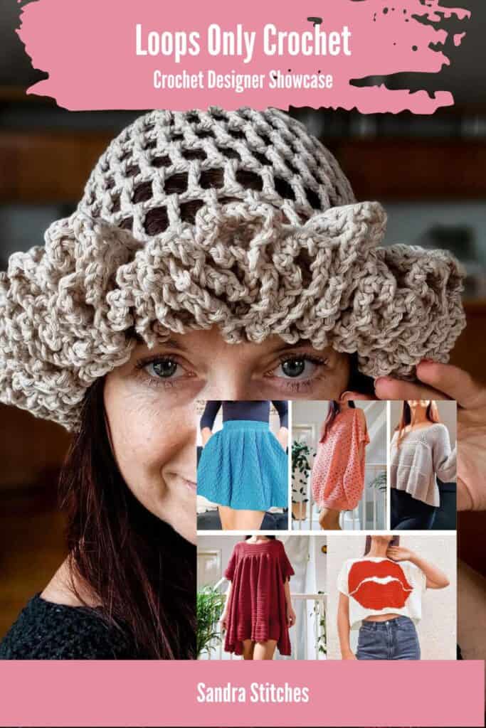 designer showcase -pin - loops only crochet 1