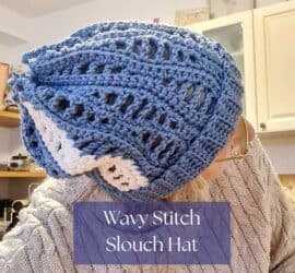 pattern using wavy stitch