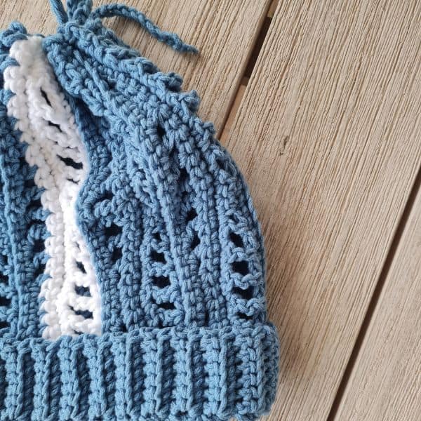 wavy slouch hat free pattern 3