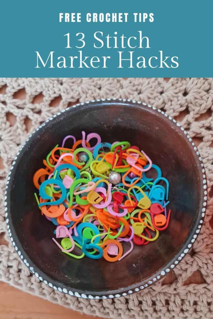 13 crochet stitch markers tips 2