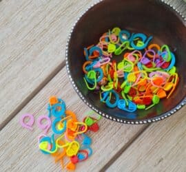 13 crochet stitch markers tips