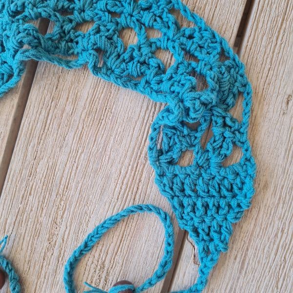Breezy Crochet Headband for Summer free pattern 6