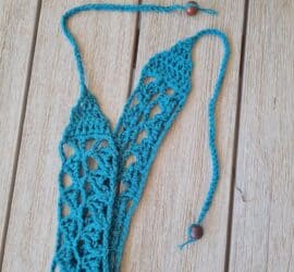 Breezy Crochet Headband for Summer free pattern 8