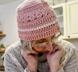 Free Jasmine Stitch Beanie Pattern – The Betty Hat 5
