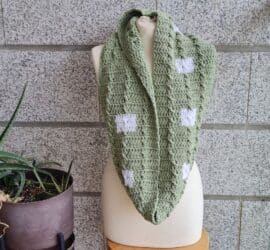 serpents whisper crochet scarf pattern