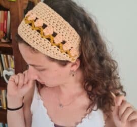 spring crochet headband free pattern