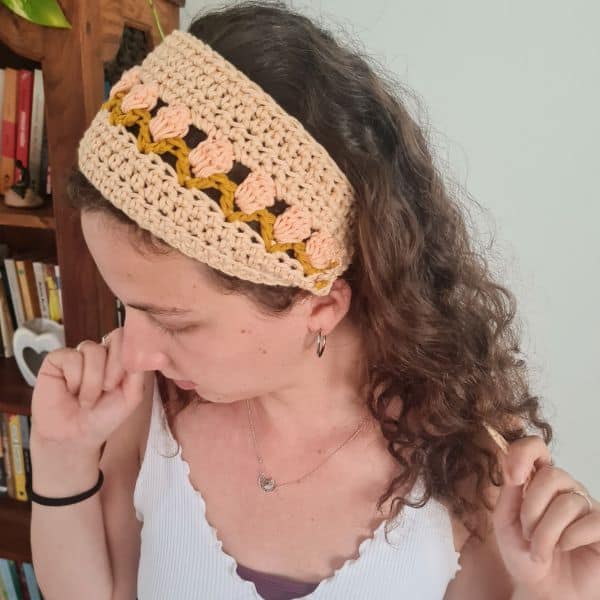 spring crochet headband free pattern