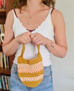 sunset crochet bag pattern