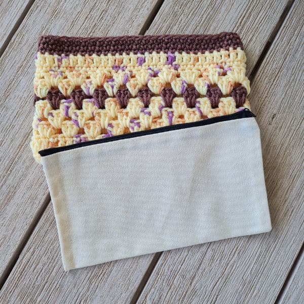 Easy Summer Crochet Pouch – Quick Project 3
