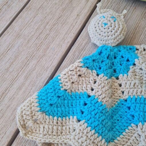 Ocean Dreams Baby Lovey crochet pattern 3